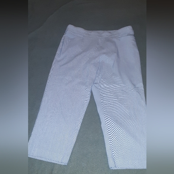 Light Blue Cropped Pants - Picture 2 of 3